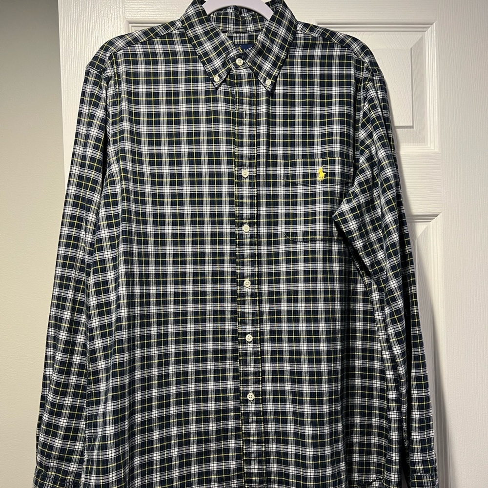 Polo Ralph Lauren Mens Button Down Large
